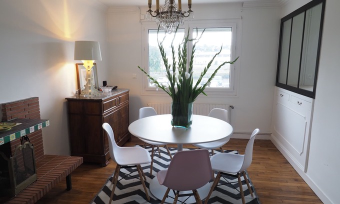 Lannion House | Lannion- City center with garden