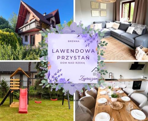 Brenna House | LAWENDOWA PRZYSTAŃ - dom nad rzeką - Brenna, 10 osób, sauna, balia z jacuzzi, ogród, plac zabaw