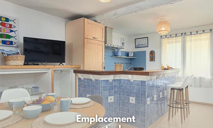 Port-Vendres Apartment | Le Belvèze, Emplacement central et calme