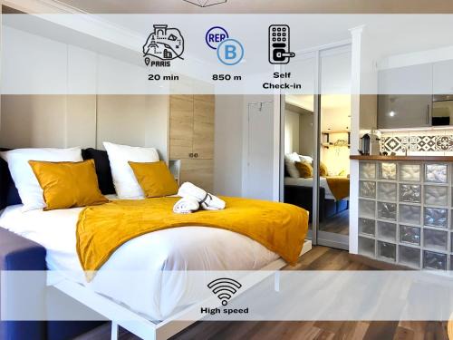 Bourg-la-Reine Apartment | Le Ciel: Studio 30m2, sans vis-à-vis, RERB à 12min