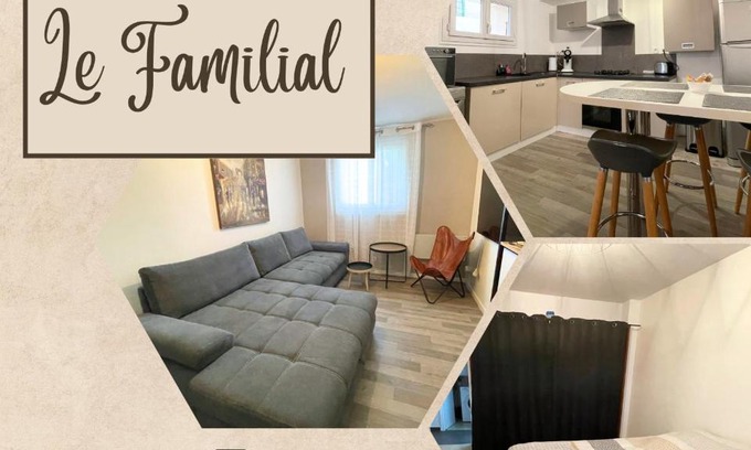 Meythet Apartment | Le Familial - Calme et convivial