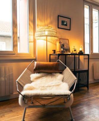 Montjuzet Apartment | Le Lavoisier - Appartement spacieux - Esprit loft