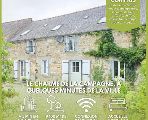 Ploeuc-l'Hermitage House | Le Petit Saint-Brieuc - Grand Terrain, 5 min Ville