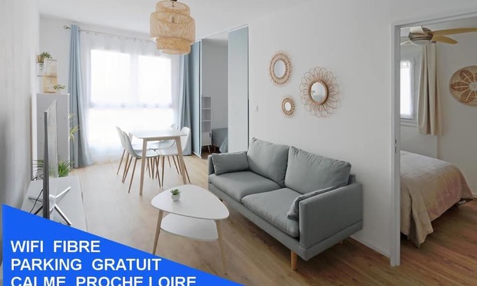 Ile Beaulieu Apartment | Le Vulcain II * 53m² - 4pers * Ile de Nantes *