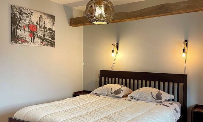 Saint-Aignan Apartment | Les Clématites de Saint Aignan 8 pers, 7 min de Zoo