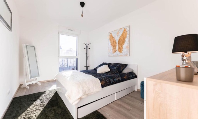 Colmar Apartment | Les Jardins de la Semm - Parking et Jardin