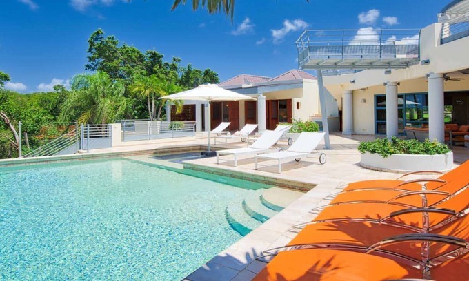 Plum Bay Villa | Les Palmiers Bleus Luxury villa