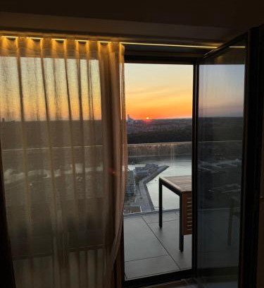 Aarhus C Apartment | Lighthouse på Ø - Panoramaudsigt