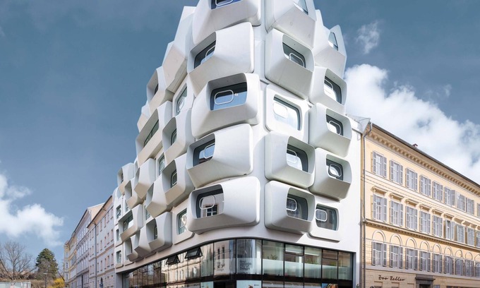 Graz City Centre Apartment | Limehome Graz - Argos by Zaha Hadid
