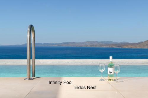 Pefkos Apartment | Lindos Nest with Private Heated pool