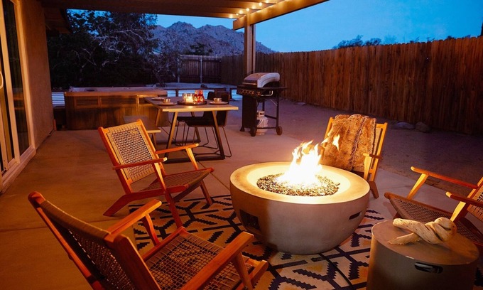 Joshua Tree House | Live Centered W/Hot Tub, Fire Pit In Joshua Tree 2 Bedroom Home by RedAwning