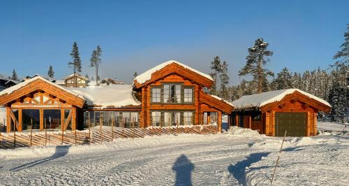 Vikberget House | Log Cabin With Views Over Turufjell