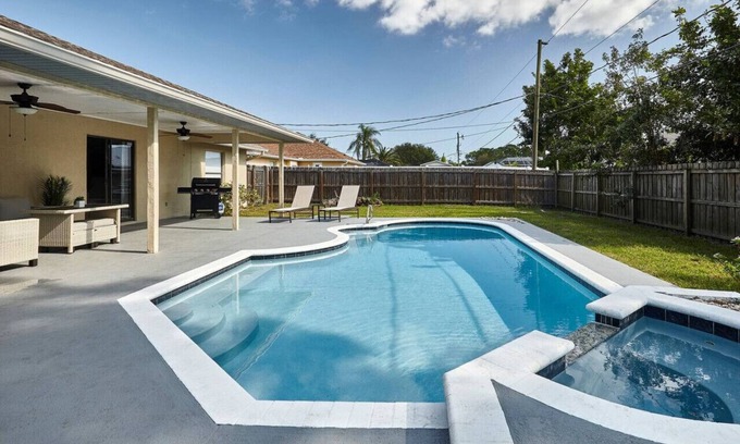 Port Malabar House | Lovely 3-Bedroom Home with Pool in Palm Bay!