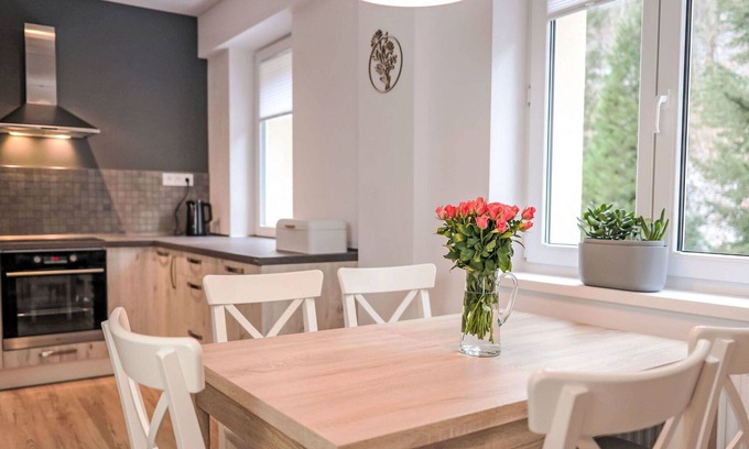 Jachymov Apartment | Lovely apartment for 5 guests with WIFI, TV and panoramic view