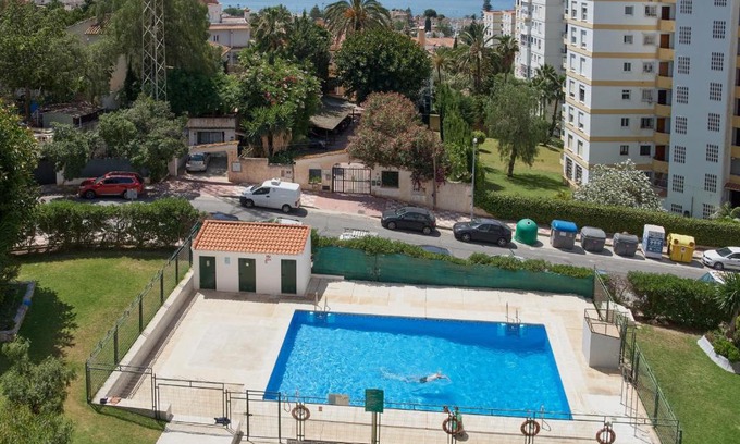 La Cala del Moral Apartment | Lovely studio with seaview 700m from the beach