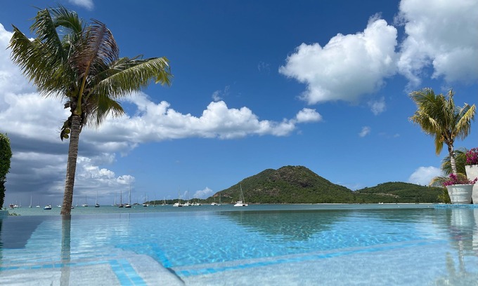 Jolly Harbour House | Luxurious beachfront villa with private pool