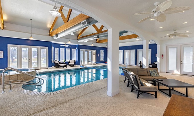 Marble Falls House | Luxurious Lakehouse With Indoor Pool-hot Tub-fire Pit