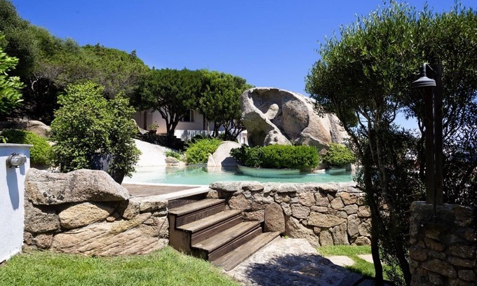 Punta Sardegna Villa | Luxurious Villa “Porto Rafael sunset” with Sea View, Pool, Wi-Fi, A/C, Terrace & Garden