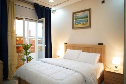 Kenitra Apartment | Luxury Apartment with Fast 200 Mbps Fiber and Balcony View