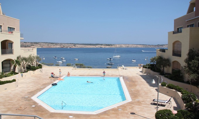 Mellieħa Heights Apartment | Luxury Apartment with Pool and Open Sea Views