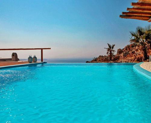 Fanari Villa | Luxury Mykonos Villa Sunkissed Villa Private Pool Kastro