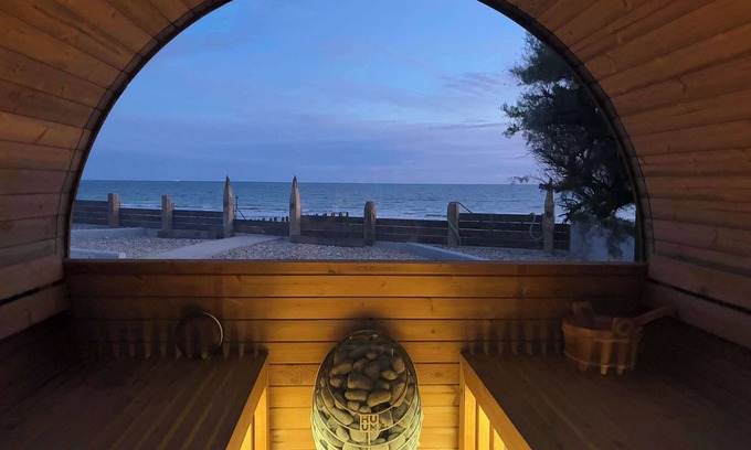 Wittering House | Luxury Seaside Retreat with Indoor Pool & Sauna