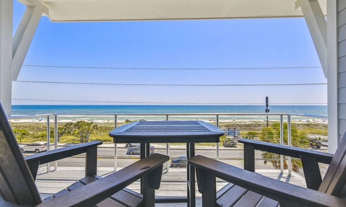 Bid-a-wee Beach House | Magnificent BeachFront Home w/Heated Pool/Hot Tub & Private Beach Access