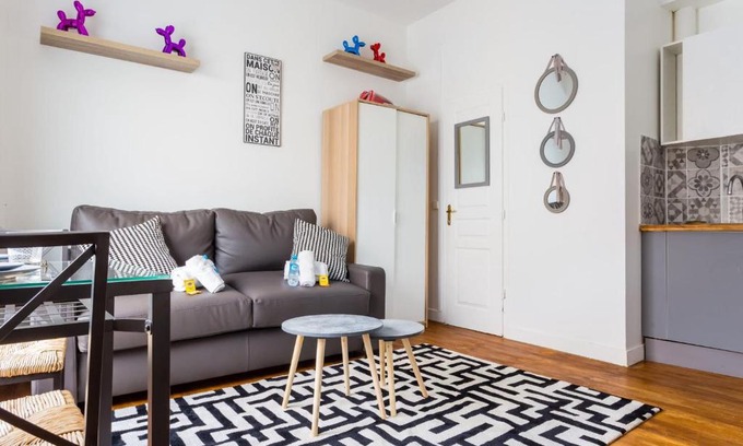 Charonne Apartment | Magnifique Studio II Saint Fargeau