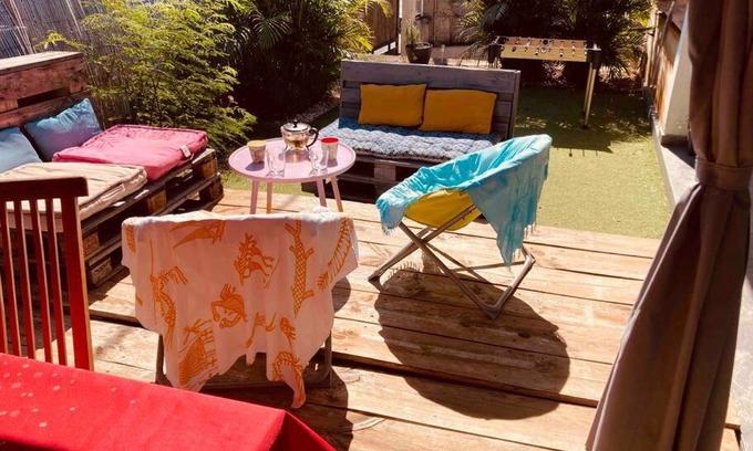 Carosse House | Maison proche centre St-Gilles