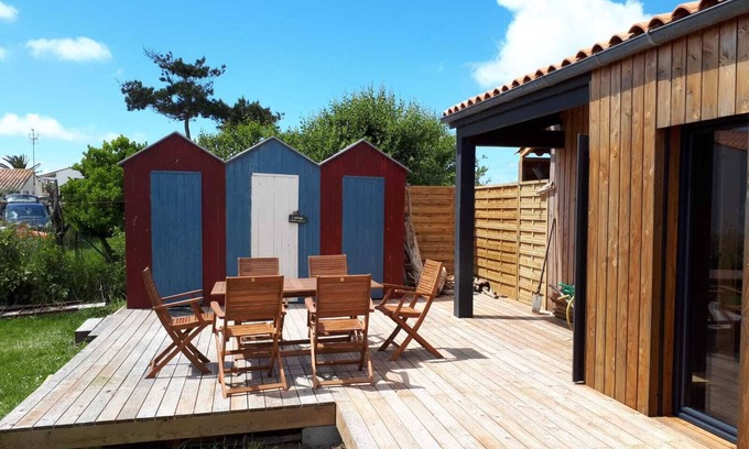 Saint-Denis-d'Oleron House | Maison Style Cabane Derrière la Dune