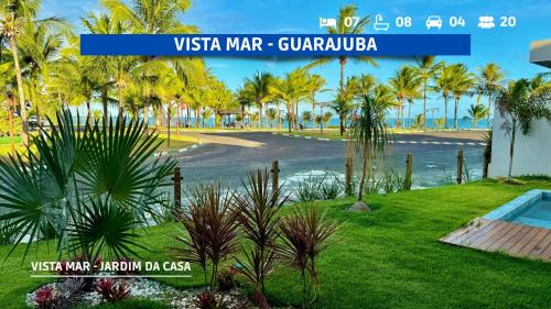 Canto do Mar House | Mansão em Guarajuba – 7 Suítes a 50m da Praia!