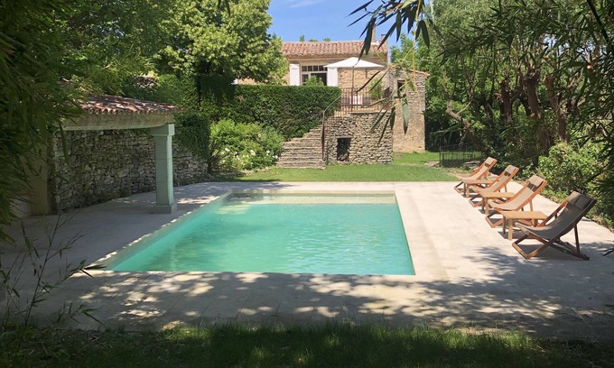 Bonnieux Other | Mas de Famille - Green and shady garden - Private swimming pool & tennis court