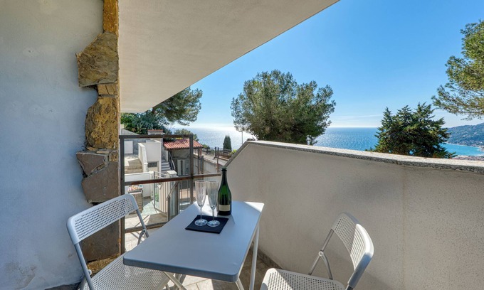 Lavina Apartment | Miramare 2 LUX - Total Sea View, Andora, Italy