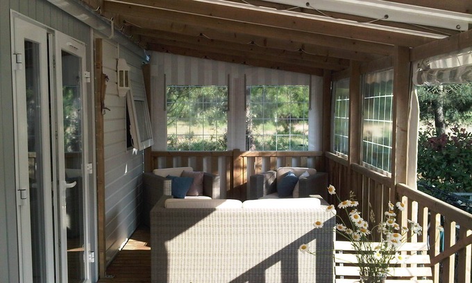 Les Mathes House | Mobile Home Grand Confort, Air-conditioned, 6 People 3 bedrooms, 2 bathrooms Baie de Bonne Anse