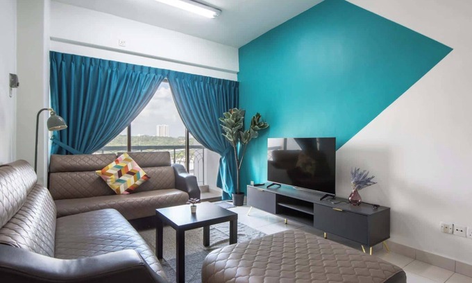 Tampoi Apartment | Modern 3BR Near Danga Bay JB Free Parking