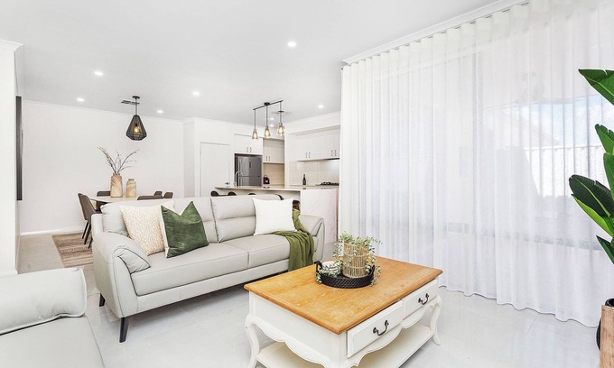 Dianella House | Modern 3BR Retreat + Alfresco & Double Garage.