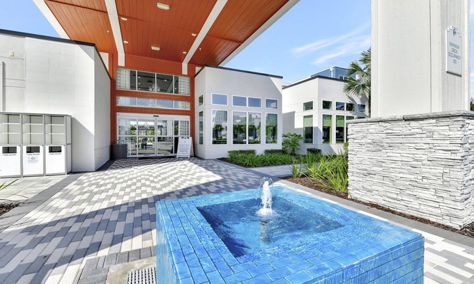 Reunion Hotel | Modern Condo with Large Outdoor Patio. Reunion Resort Water Park Access near Disney at Spectrum Resort Orlando by Rentyl – B9 #138