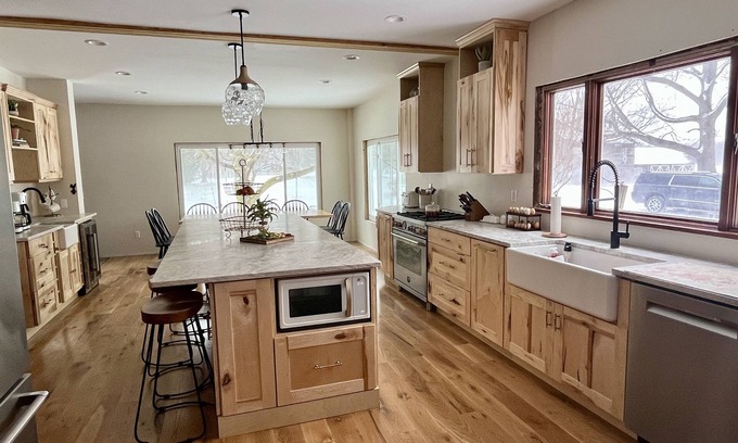 Ontario City House | Modern Farmhouse, Pool House, Pool, Hot Tub, Pickleball, Sports Barn