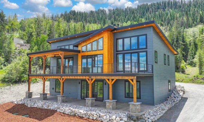 Bonner County House | Modern Mountain Luxury Escape