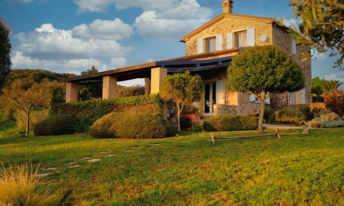 Ribolla Other | Modern rustico with stunning views over the Maremma near the sea