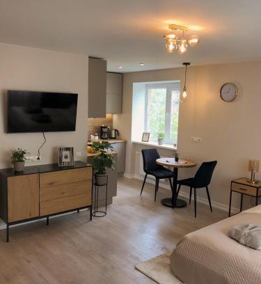 Liepaja Apartment | Modern studio apartment near the beach - 5 min walk