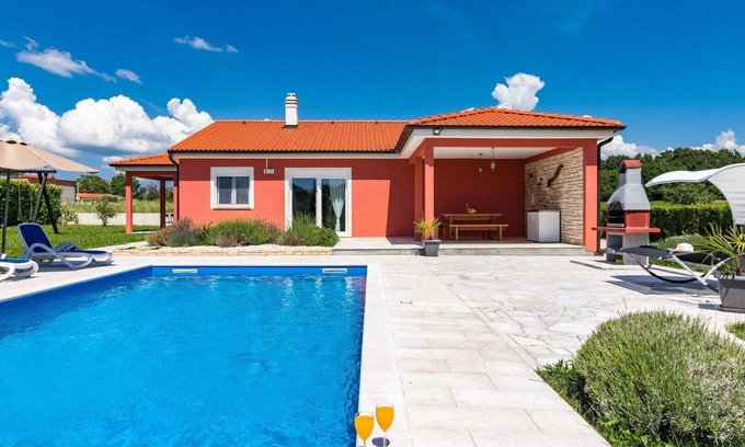Rebici Villa | Modern villa with large private pool and children's playground