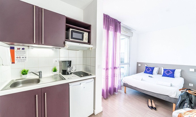 Saint-Mauront Apartment | Montempô Marseille Centre Euromed