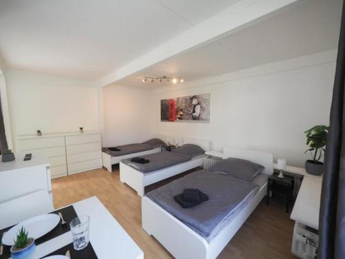 Ahrensburg Apartment | Monteurwohnung-mit-Terrasse-fuer-7-Personen-WLAN-TV-Kueche-Ahrensburg-Naehe-Hamburg-OD06c