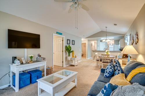 Carolina Forest Apartment | Myrtle Beach Golf Course Condo with Pool Access!