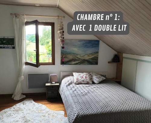 Etival-Clairefontaine Bed & Breakfast | Nature & bien-être - À l'étage avec 2 chambres