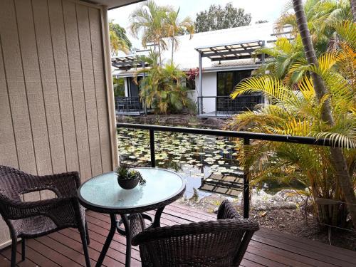Noosaville Apartment | Nautical Stylish Ground Level 1 Bedroom Unit