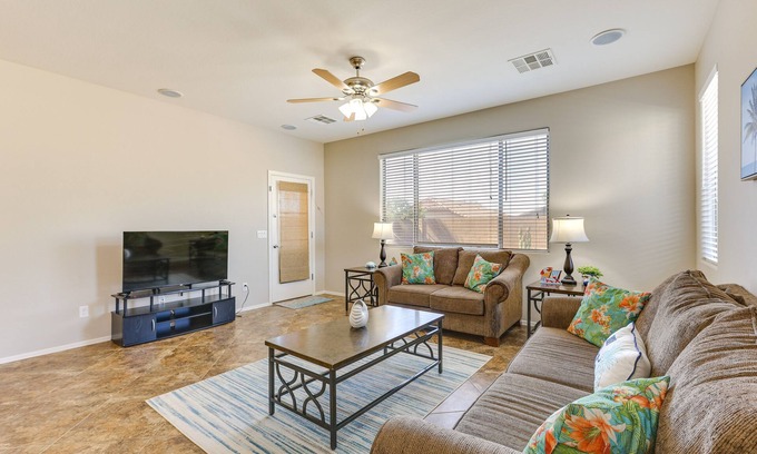 Maricopa House | Near Parks & Golf: Maricopa Home w/Covered Patio!