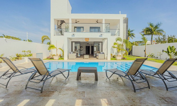 Playa Chiquita Villa | NEW BUILD! Elegant 5BR Villa with Pool, Minutes from Puerto Plata Airport