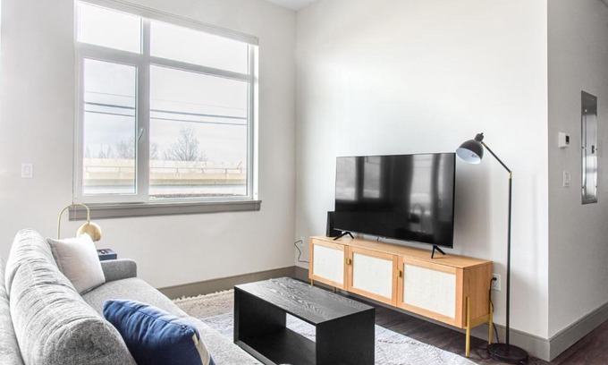 Somerville Apartment | New build Sommerville 2BR w Rooftop WD in unit BOS-366